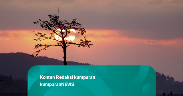 Viral Penampakan Matahari Merah di Medan, BMKG Beri Penjelasan