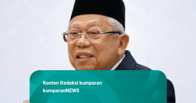 Ma'ruf Amin Serukan Perdamaian, Dorong Saudi dan Houthi-Yaman Berdialog