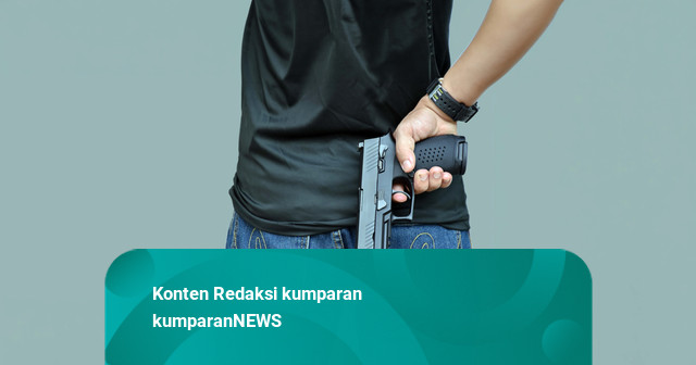 Aksi Kejar-kejaran Berujung Baku Tembak Polisi dengan Maling Motor di Tangerang
