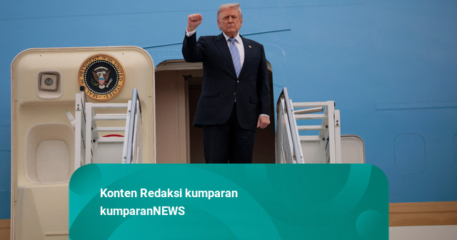 Trump Diam-diam Pindah Pesawat di Turki, Hindari Ancaman Iran
