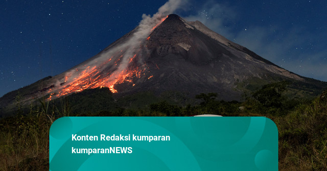 Ramai Pendaki Bagikan Foto Nostalgia Perubahan Puncak Gunung Merapi