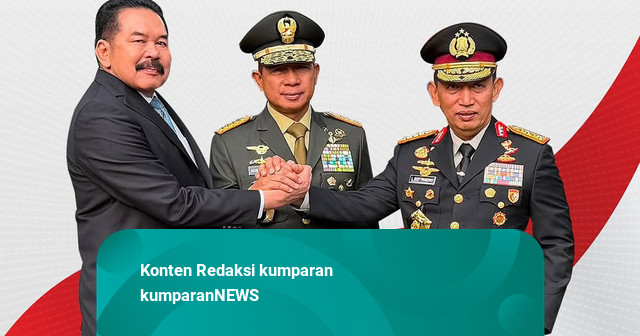 Kapolri Jenderal Listyo Sigit Prabowo Unggah Foto Bersama Jaksa Agung dan Panglima TNI, Menegaskan Soliditas