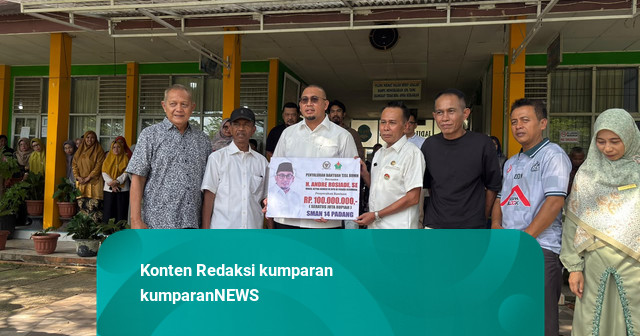 Andre Rosiade Tambah Bantuan Aula SMAN 14 Padang, Siapkan AC untuk 31 Kelas