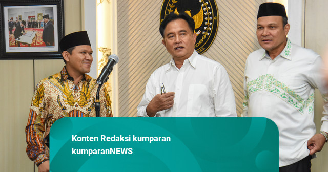 Yusril Terima Audiensi Wagub Aceh, Bahas Status Tanah Wakaf Blang Padang