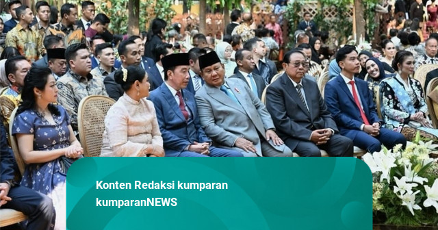Prabowo-Jokowi Hadiri Akad Nikah Putra Boy Thohir, Duduk Bersebelahan
