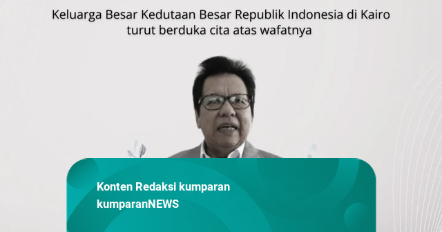 Mantan Dubes RI untuk Mesir Bachtiar Aly Berpulang