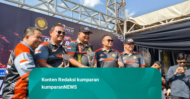 506 Pembalap Ikut Drag Bike di Samarinda, Ini Pesan Wakapolri