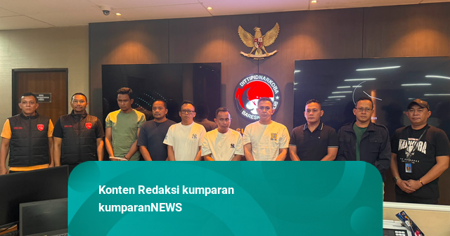 Identitas Kasatnarkoba Polres Tangsel & 5 Anggotanya yang Ditangkap Bareskrim