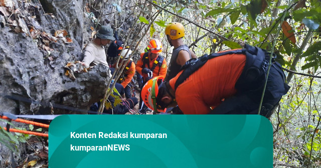 6 Mahasiswa Unhas Keram Kaki di Gunung Goa Kalibbong, Dievakuasi dari Tebing