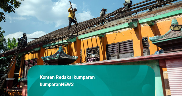 Foto: Sempat Viral Atap Sekolah Rusak, SDN Tanggirejo Akhirnya Direvitalisasi