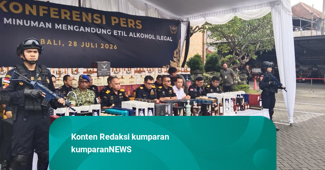 Bea Cukai Bongkar Gudang Miras Ilegal di Bali, Sita 19 Ribu Botol Bercukai Palsu