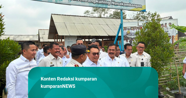 Dudung-Agus Adrianto Cek Pembinaan dan Ketahanan Pangan di Nusakambangan