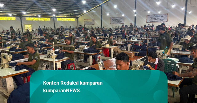 Belajar Menjahit di Nusakambangan, Ridwan Kini Siap Menata Hidup Baru