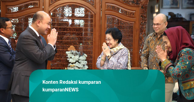 Megawati Terima Deputi PM Kamboja, Bahas Pancasila-Tanya Kabar Hun Sen