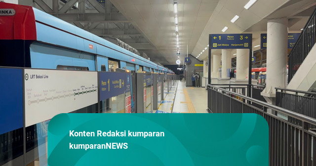 Cerita Penumpang saat LRT Gangguan di Cawang