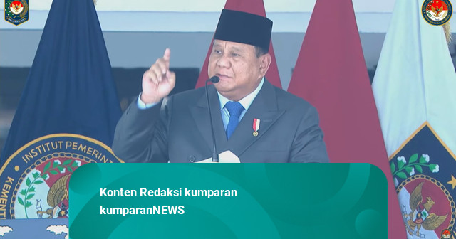 Prabowo: Cita-cita Besar RI Jadi Negara Maju dan Tidak Didikte Negara Lain