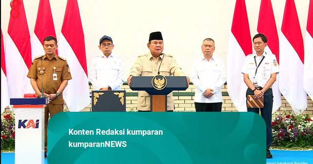 Prabowo Resmikan Renovasi Tahap I Stasiun Semarang Tawang: Jaga Sejarah Bangsa