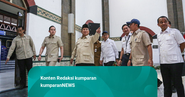 Foto: Prabowo Resmikan Revitalisasi Cagar Budaya Stasiun Semarang Tawang
