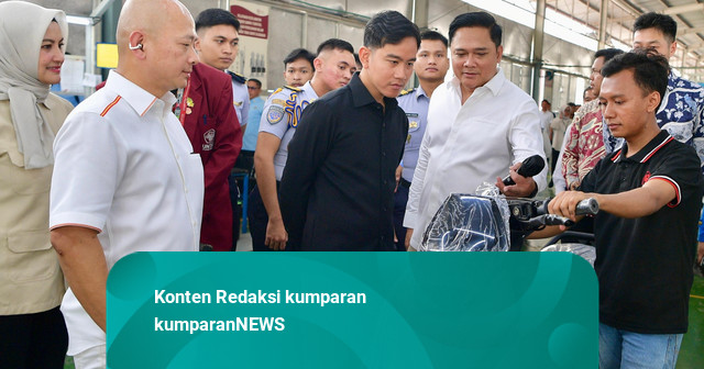 Tinjau Pabrik Motor Listrik di Banten, Gibran Dorong Pendidikan Dukung Industri