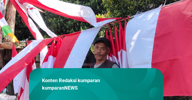 Kisah Waeng: Dari Jabar ke Yogya Jual Bendera Merah Putih, 3 Hari Nggak Laku