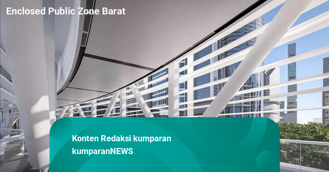 Pedestrian Deck Dukuh Atas Rampung 2028: Hemat Listrik-Hidup dari 'Iklan'