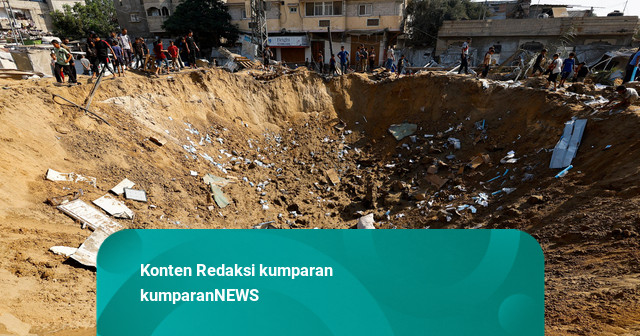 Serangan Israel Tewaskan 2 Warga Gaza, Gudang Obat Rumah Sakit Hancur