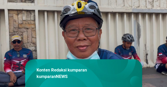 Cerita Kakek Pamudji Mengayuh di Masa Senja, Jaga Sehat Bersama Uban Gowes Mania