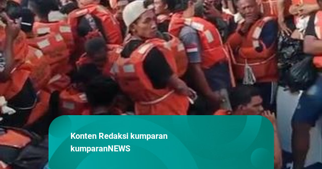 Basarnas: 218 Penumpang KM Sentosa Telah Dievakuasi, 4 Meninggal