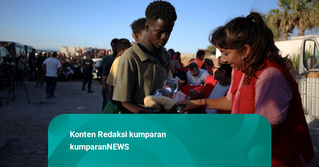 Foto: Migran di Wilayah Ceuta Mulai Dapatkan Pasokan Makanan