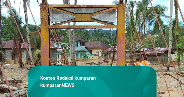 Banjir yang Rendam 4 Kelurahan di Tapteng Surut, 201 Warga Masih Mengungsi
