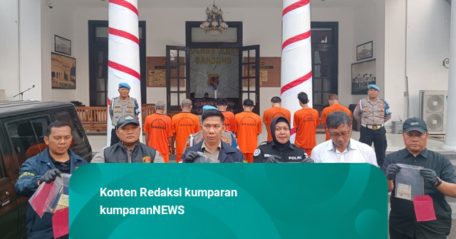 Polrestabes Bandung Ungkap 5 Kasus Curanmor, Tujuh Pelaku Ditangkap