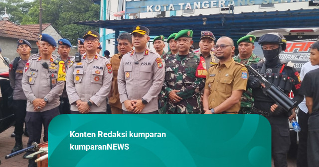 Polisi Tangkap 6 Orang yang Tawuran Antar-Gang di Ciputat, Sita 9 Senjata Tajam