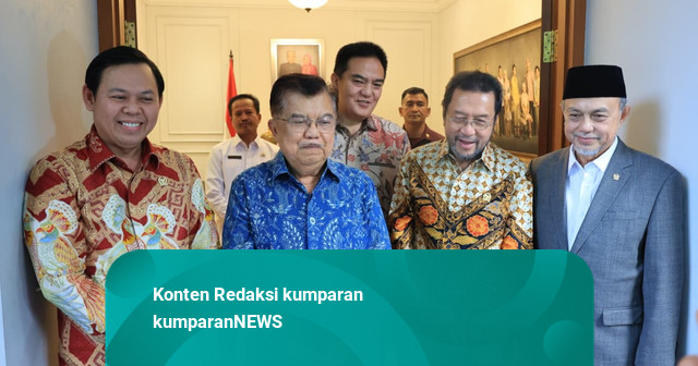 Ketua DPD Temui JK: Diskusi Kebangsaan dan Serahkan Undangan Sidang Tahunan MPR
