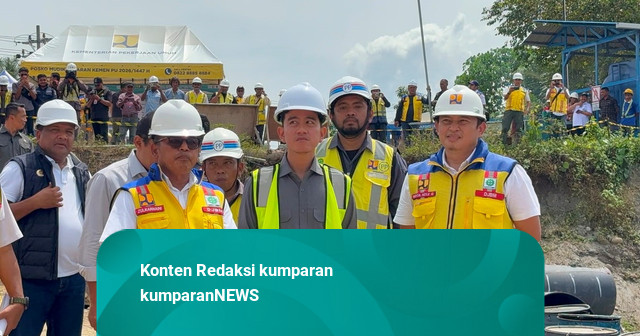 Gibran Cek Progres Jembatan Teupin Mane Aceh, Target Rampung Agustus