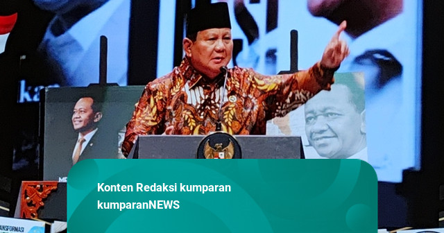 Hadiri Peluncuran Buku Bahlil, Prabowo: Saya Alumni Partai Golkar