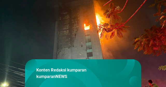 Yang Terbakar di Gedung Bapenda DKI: Lantai 11 hingga 16