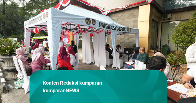 Rayakan HUT RI, Imigrasi Depok Buka Layanan Paspor-Cek Kesehatan di CFD Margonda