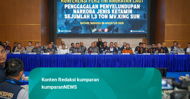 Kasus Penyelundupan 1,3 Ton Ketamine di Perairan Natuna Diusut Bareskrim Polri
