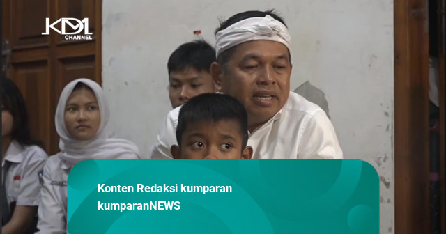 KDM Biayai Sekolah Anak Aiptu Asep yang Tewas Ditabrak Lari