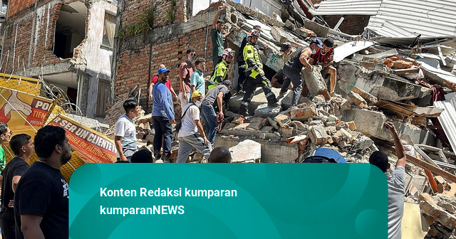 Korban Tewas Gempa 7,4 M di Kolombia Bertambah Jadi 111 Orang