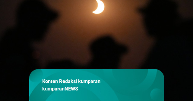 Siang Berubah Gelap: Warga Eropa Antusias Saksikan Gerhana Matahari Total