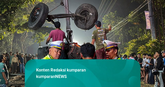 Truk Rem Blong Tabrak 3 Motor di Salatiga, 1 Pengendara Tewas Seketika
