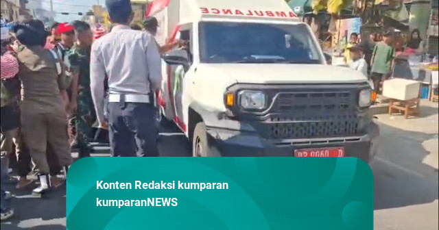 Ambulans Tabrak Penonton Karnaval HUT 81 RI di Pinrang: Sopir Bawa Ibu Hamil