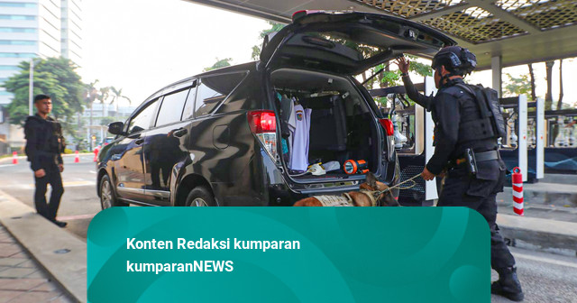 Foto: Pengamanan Diperketat Jelang Sidang Tahunan MPR/DPR/DPD