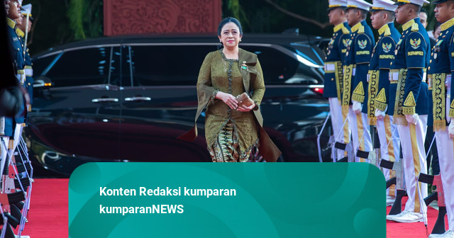 Di Sidang Tahunan 2026, Puan Tampak Anggun Kenakan Kebaya Brokat Hijau Olive