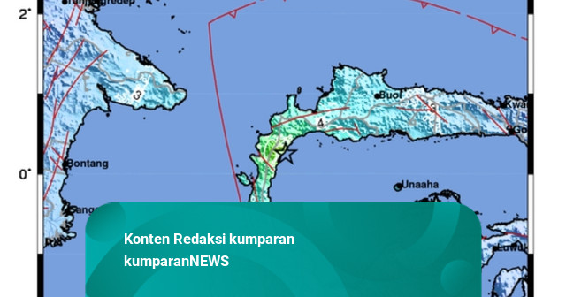 Gempa 6,2 M Guncang Parigi Moutong, Getaran Terasa di Donggala hingga Bontang