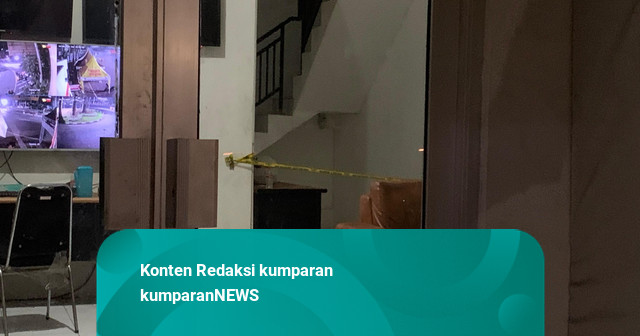 Ruang Pos Lantas Bundaran Waru Surabaya Dipasang Garis Polisi, Brimob Berjaga
