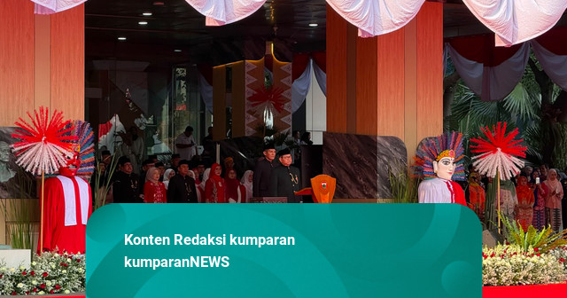 Pramono Pimpin Upacara HUT 81 RI di Balai Kota: Turunkan Ego, Kita Saling Dengar