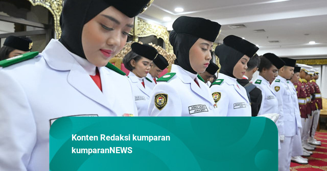 Celine Olivia, Paskibraka Asal Kalbar Jadi Pembawa Baki HUT 81 RI
