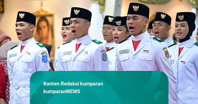 Paskibraka Tim Indonesia Berdaulat Siap Kibarkan Bendera Merah Putih di Istana